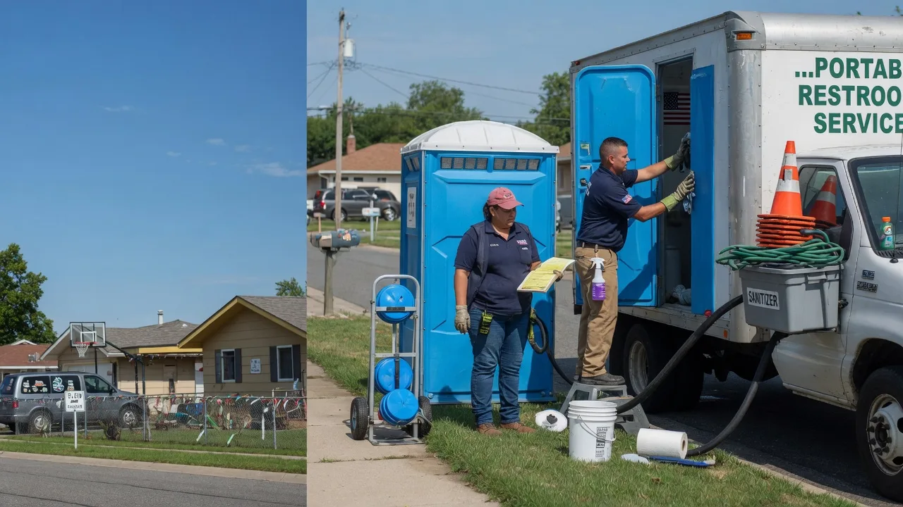 Portable Toilet Rental in Anderson, MO near me